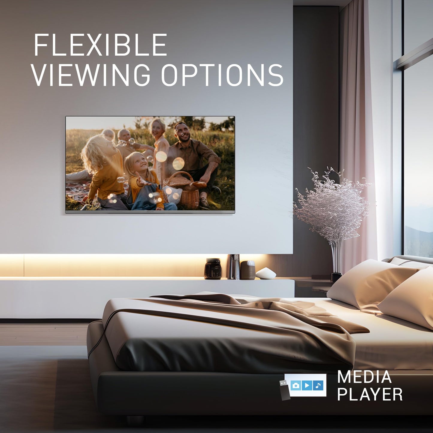 Panasonic TB-40S45AEY, S45 Series 40 inch Full HD LED Smart TV, 2024, TiVo, Google & Alexa Voice Control, Media Player, HDR, HDMI, For An Exceptional Visual Experience