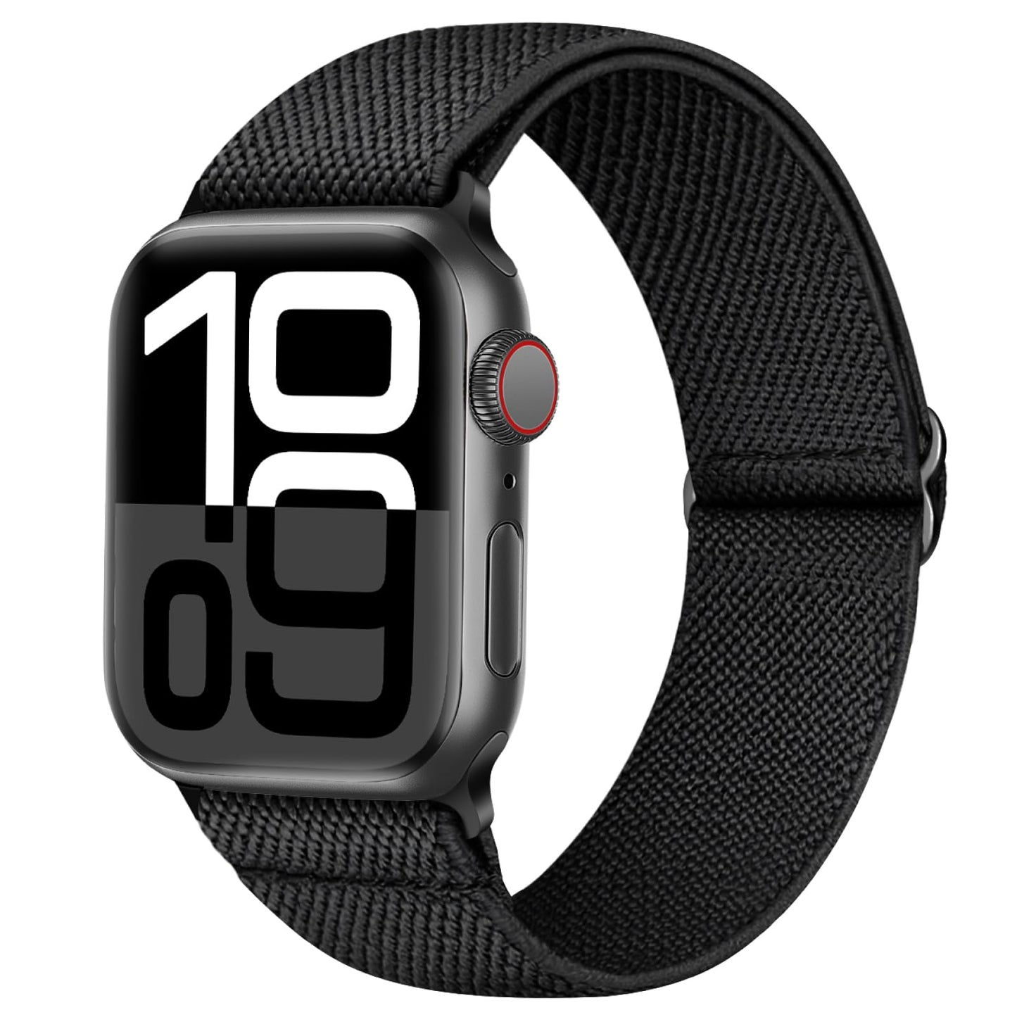 Raradev Water-Resistant Elastic Band Compatible for Apple Watch Straps 42mm/46mm/45mm/44mm/49mm/41mm/40mm/38mm Women Men, Stretch Sweatproof Strap for iWatch SE/Ultra/Series 10/9/8/7/6/5/4/3/2/1