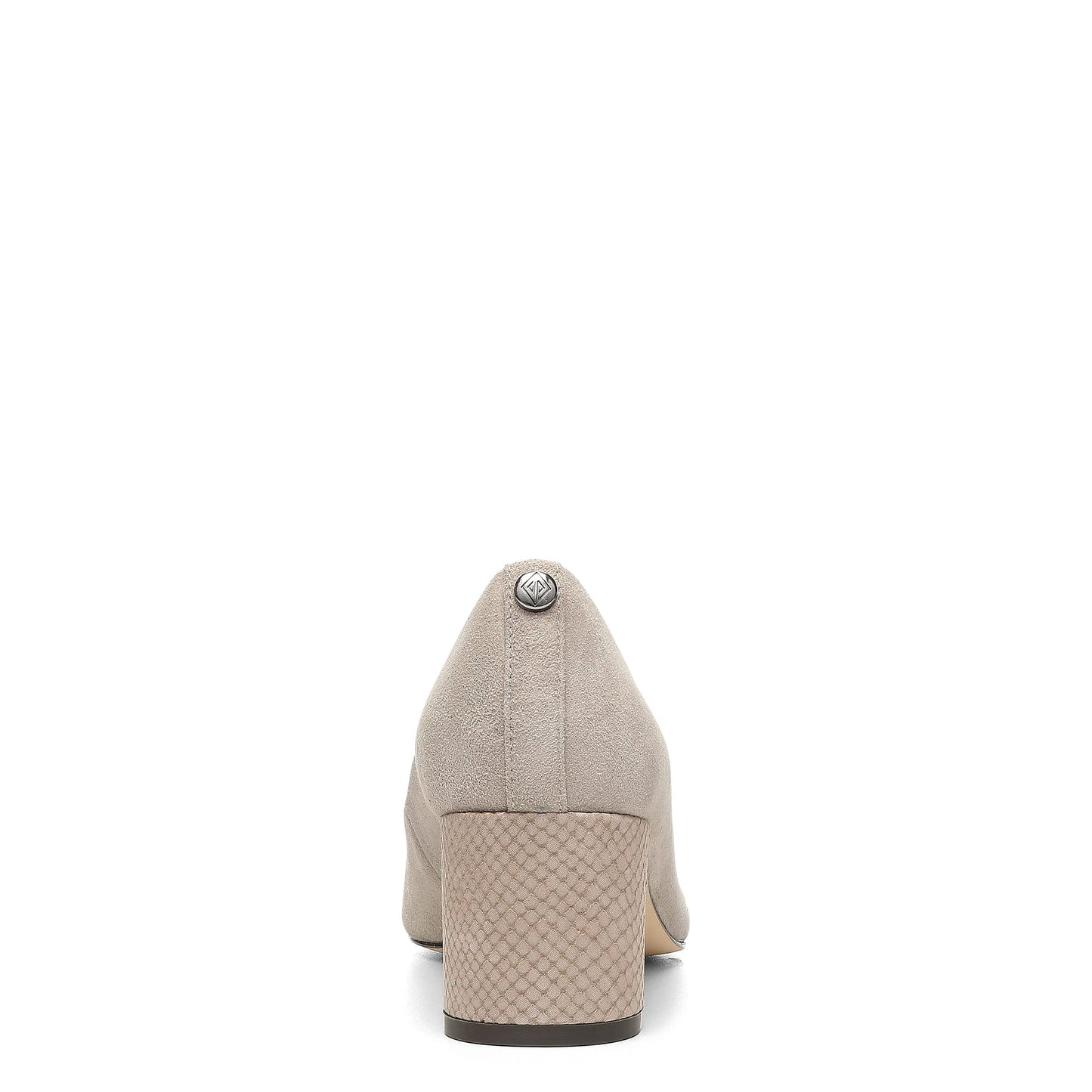 Donald Pliner Stephani 2” Block, Chunky Heels, Women’s Dress Shoes, Classic Pump, Light Taupe-Kid Suede, 3 UK