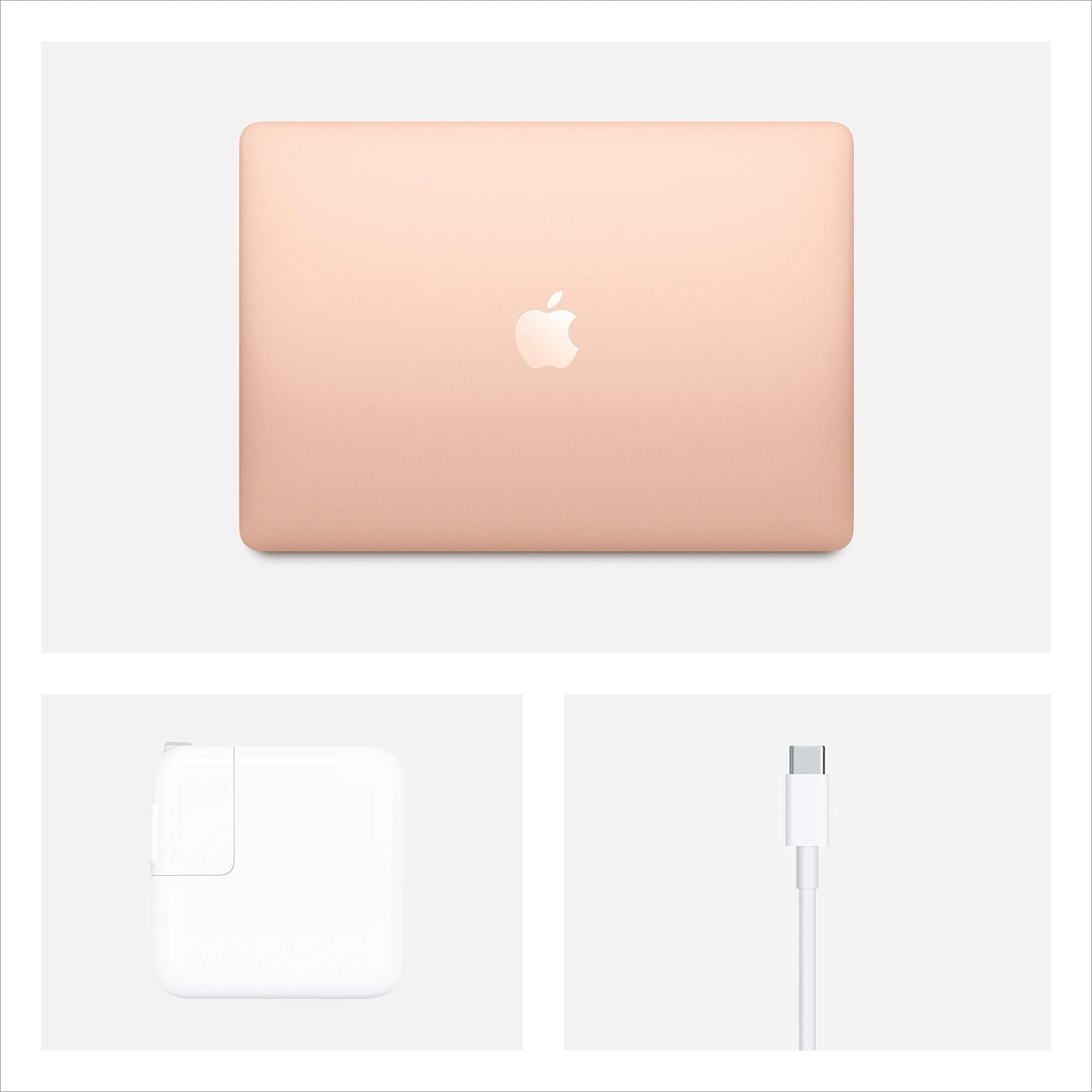 Apple MacBook Air (Touch/Late 2018) - Core i5 1.6GHz, 8GB RAM, 128GB SSD - Gold (Renewed)
