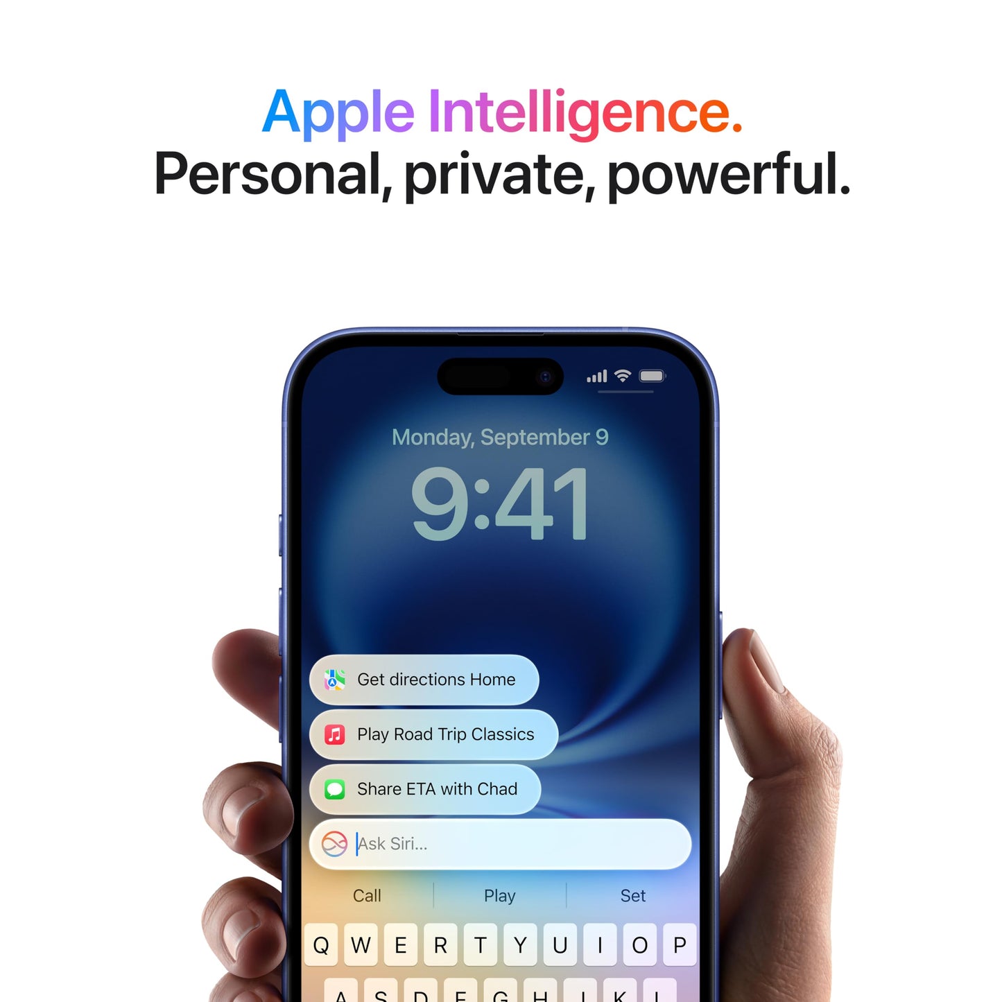 Apple iPhone 16 128 GB: 5G Mobile phone with Apple Intelligence, Camera Control, A18 Chip and a Big Boost in Battery Life. Works with AirPods; White