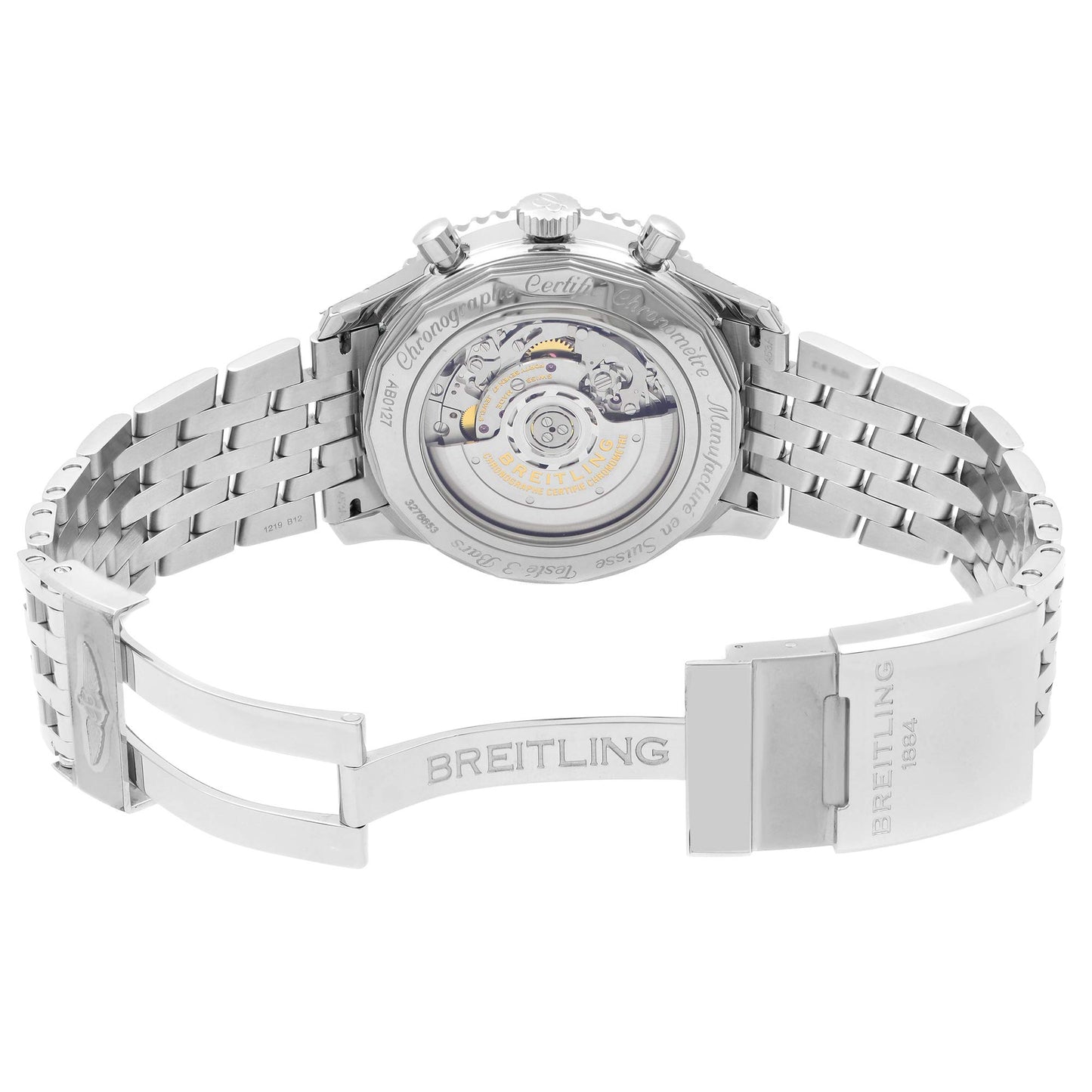 Breitling Navitimer 1 B01 Chronograph 46 Luxury Men's Watch AB0127211B1A1, Chronograph