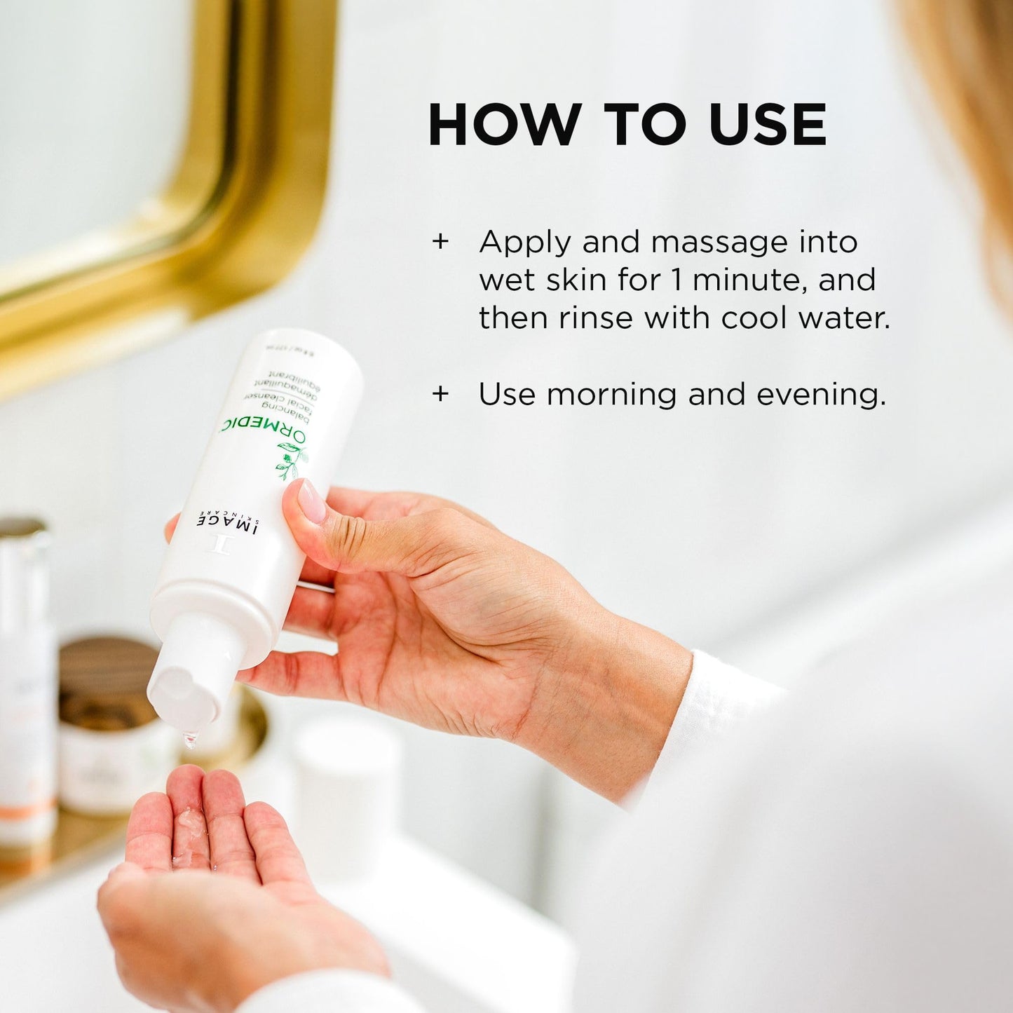 IMAGE Skincare, ORMEDIC pH Balancing Facial Cleanser, Mild Foaming and Hydrating Face Wash with Aloe Vera, 177 mL