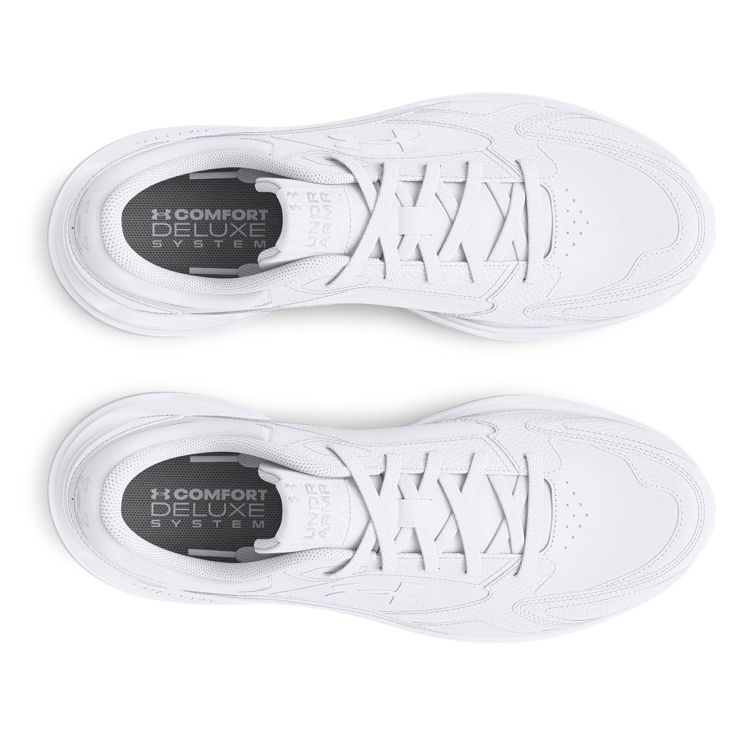 Under Armour Men's UA Edge LTHR Men's Trainers, Leather Running Shoes for The Gym and Outdoors, Lightweight Sportswear
