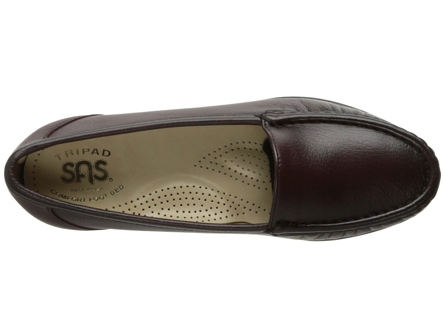 SAS Simplify Antique Wine Women's Dress Shoe (7M)