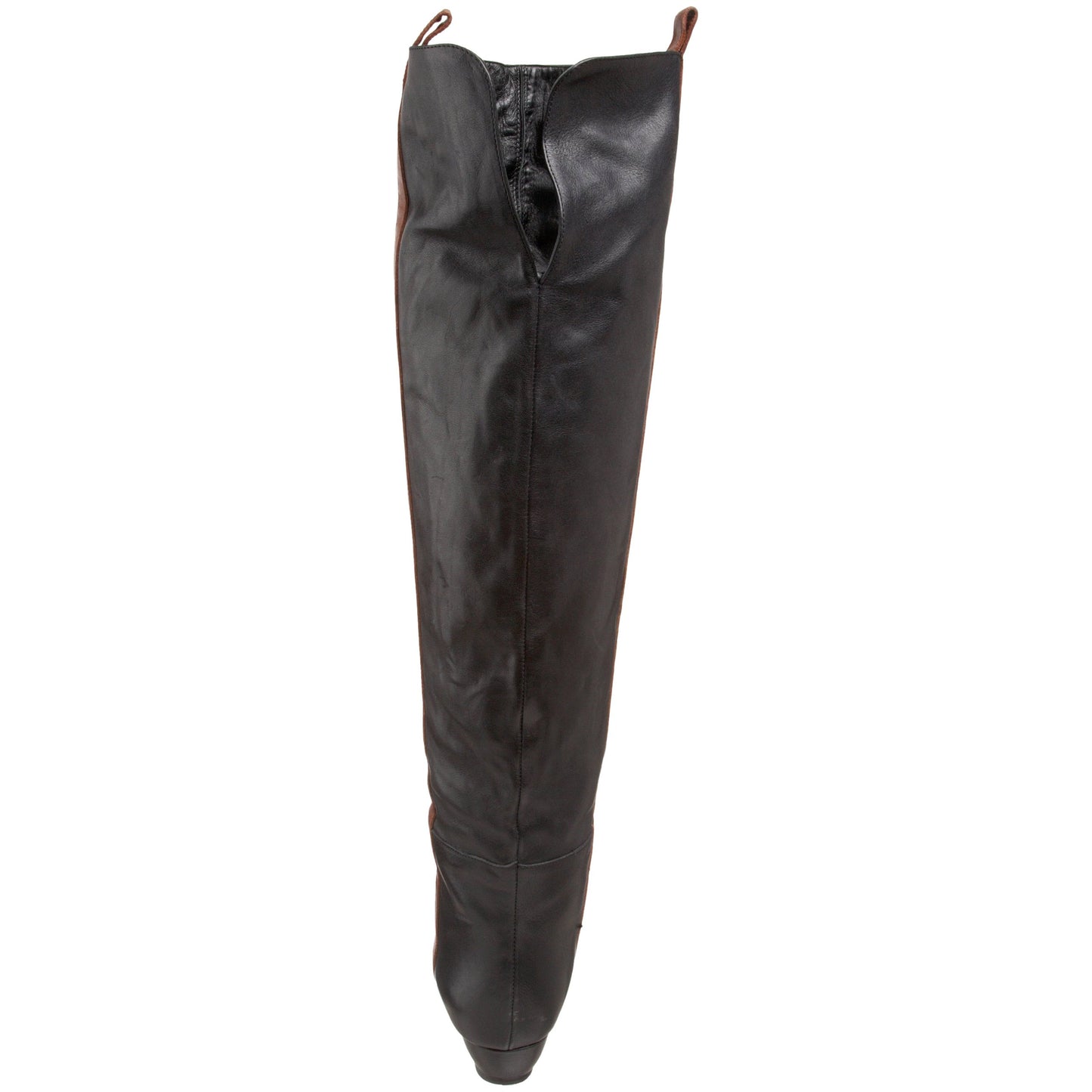 Loeffler Randall Women's Kenton Over-the-Knee Boot, Black/Tobacco, 4 UK