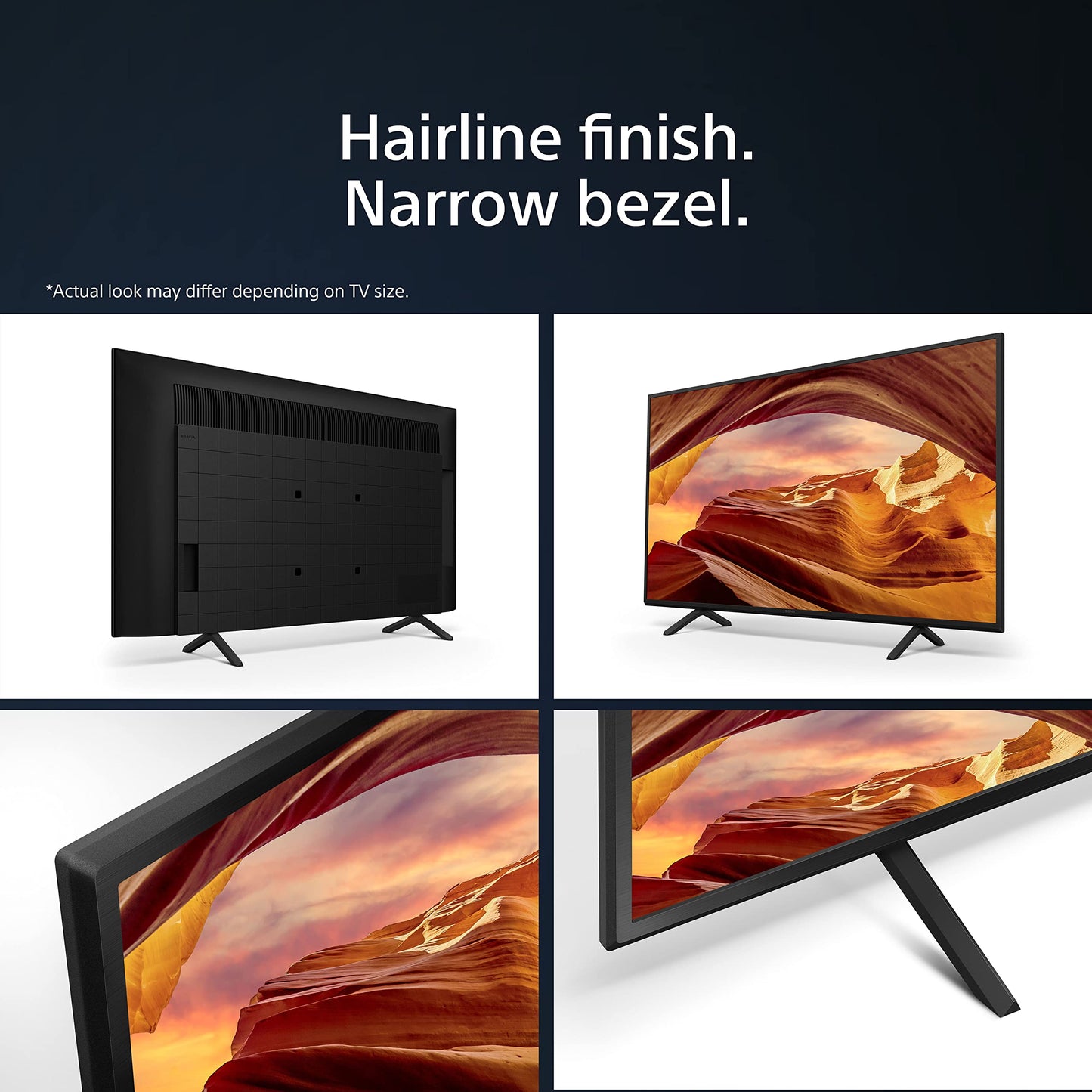 Sony BRAVIA, KD-43X75WL, 43 Inch, LED, Smart TV, 4K HDR, Google TV, ECO PACK, BRAVIA CORE, Narrow Bezel Design