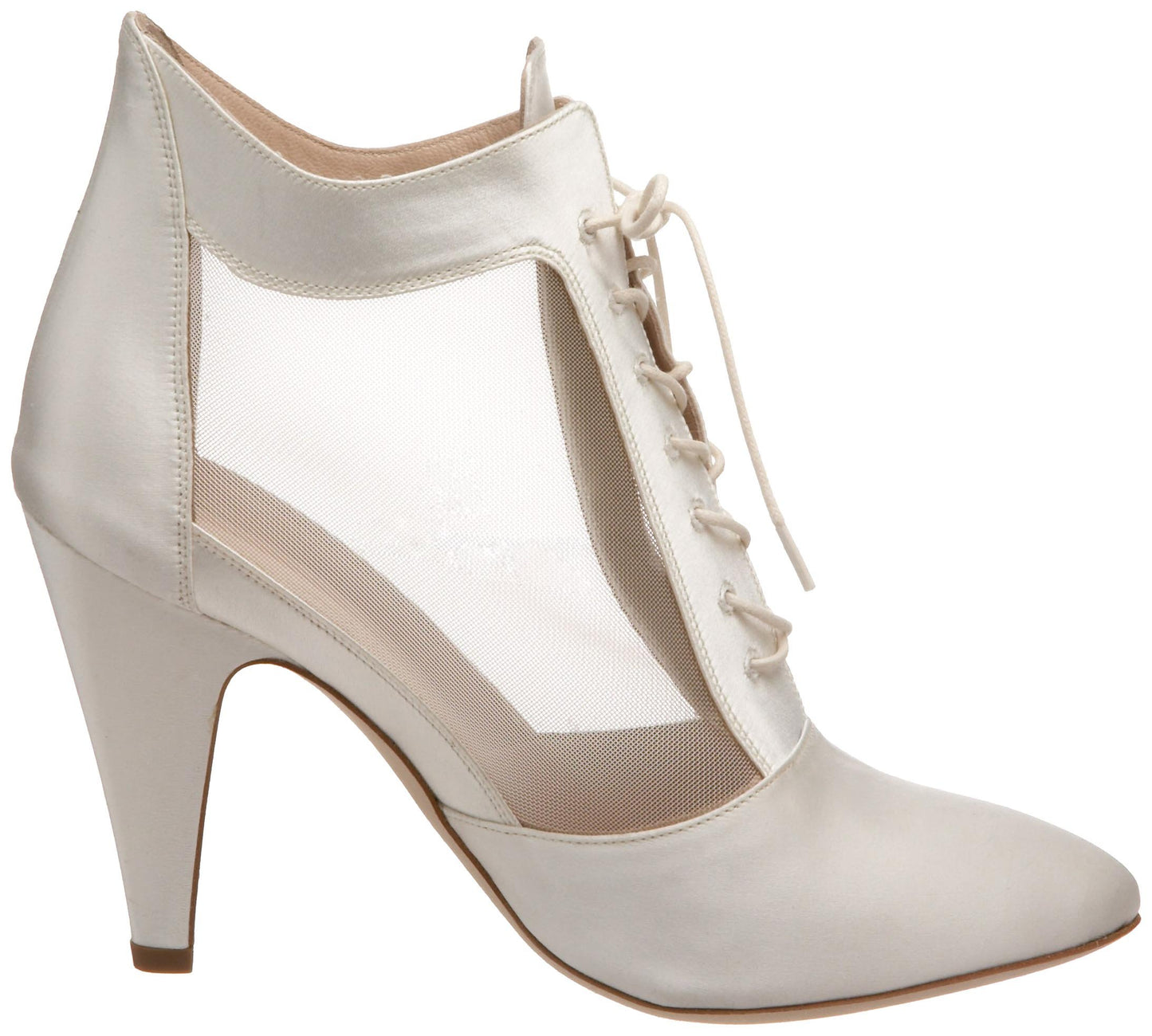 Loeffler Randall Women's Georgia Ankle Boot, White, 6 UK