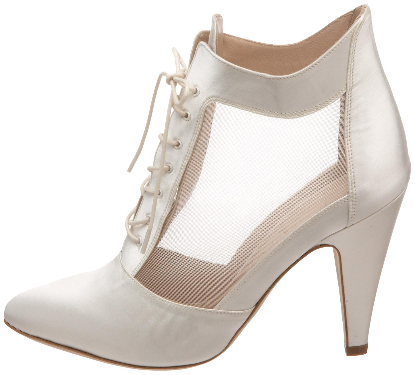 Loeffler Randall Women's Georgia Ankle Boot, White, 6 UK