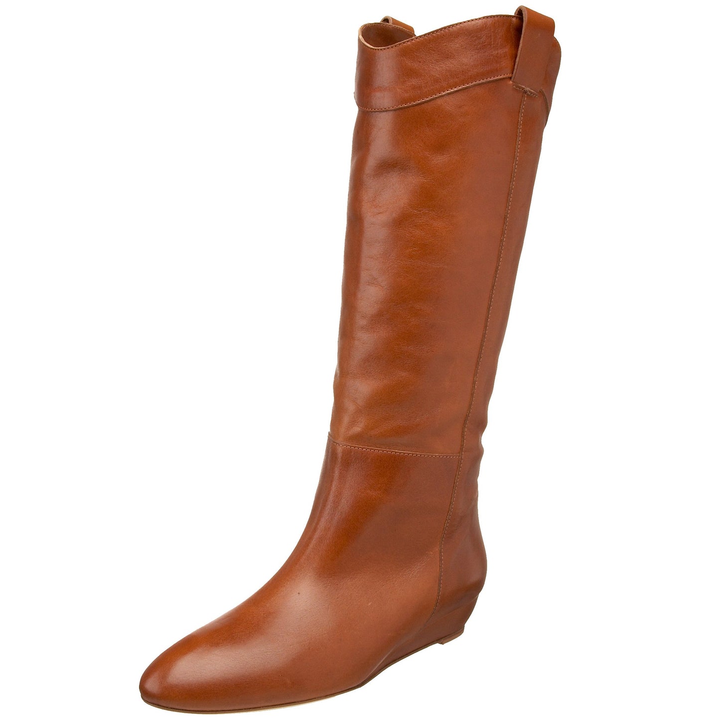 Loeffler Randall Women's Kat Flat Cowboy Boot, Cuoio, 9 UK