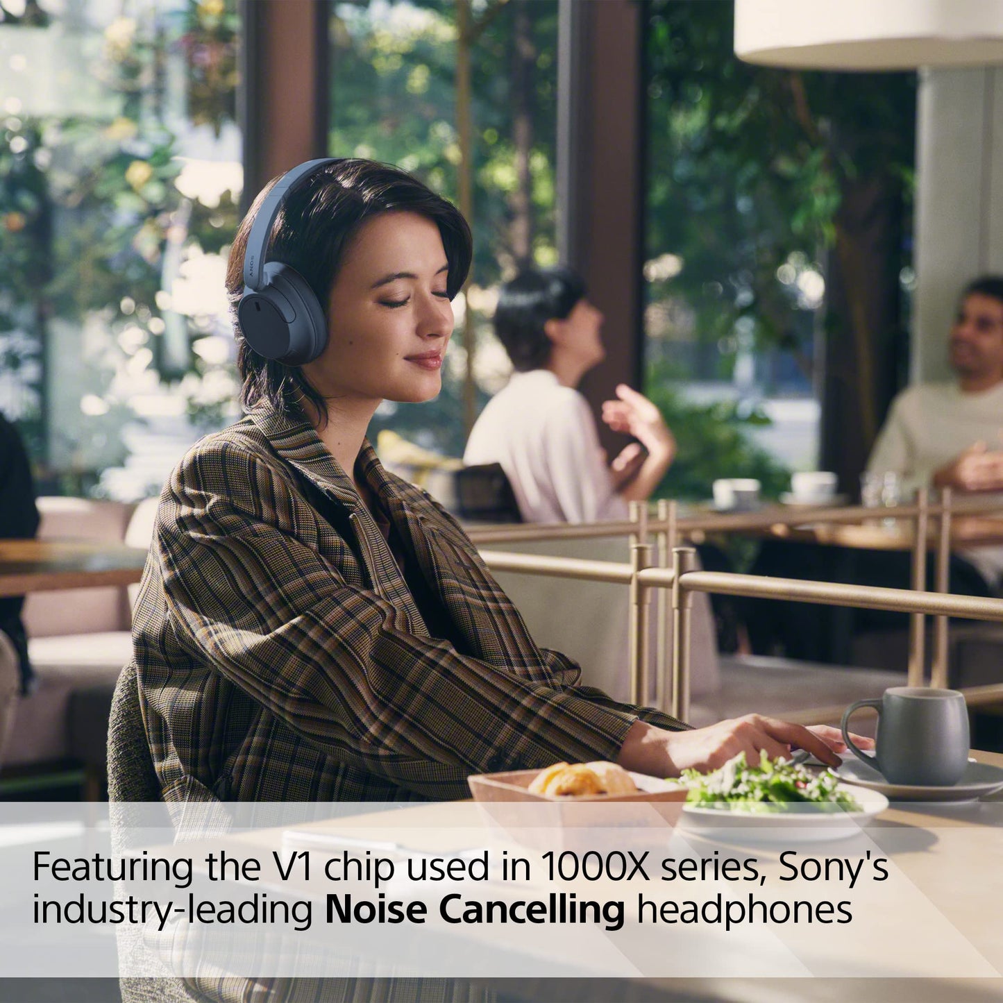 Sony WH-CH720N Noise Cancelling Wireless Bluetooth Headphones - Up to 35 hours battery life and Quick Charge - Blue