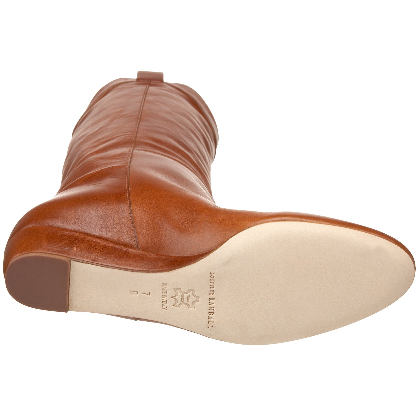 Loeffler Randall Women's Kat Flat Cowboy Boot, Cuoio, 9 UK