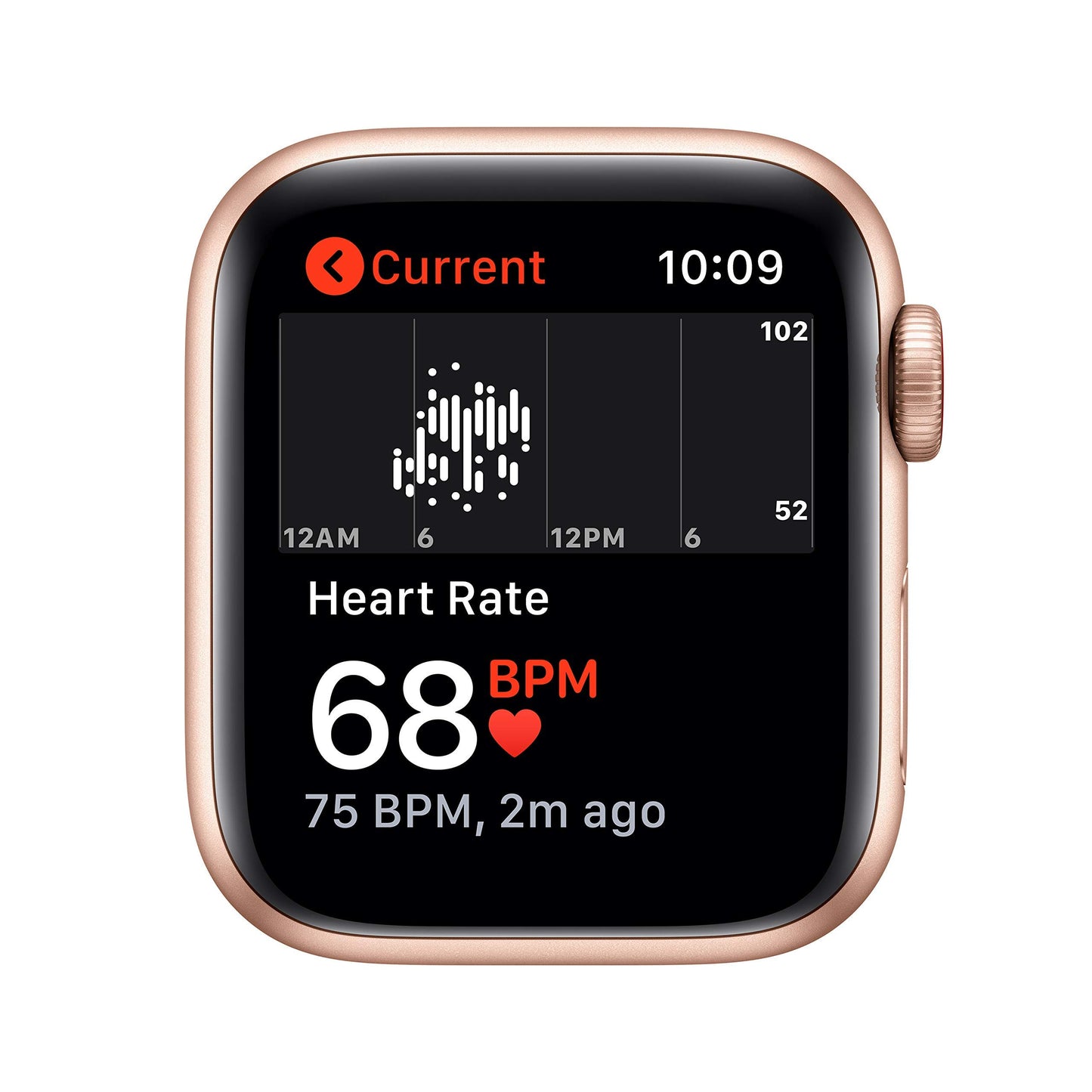 Apple Watch SE 2020 (GPS + Cellular, 44MM) Gold Aluminium Case with Pink Sand Sport Band (Renewed)