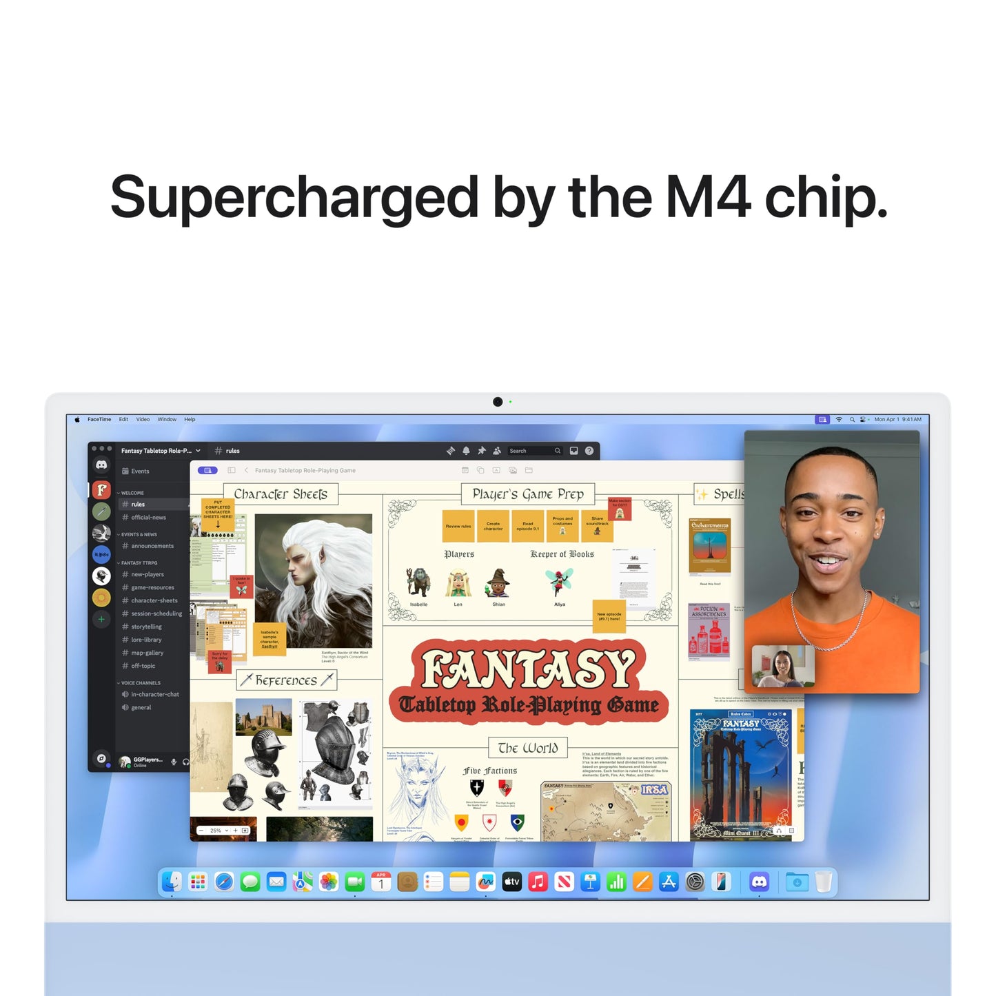 Apple iMac All-in-One Desktop Computer with M4 chip with 10-core CPU and 10-core GPU: Built for Apple Intelligence, 24-inch Retina Display, 16GB Unified Memory, 256GB SSD storage; Blue