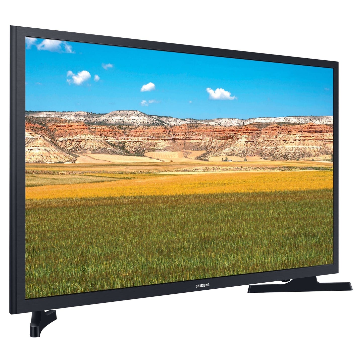 Samsung 32 Inch, 720p, T4300 LED HDR Smart TV With Contrast Enhancer, Ultra Clean View & Purcolour Image Technology Built-In, HDMI, USB, Easy To Set Up, App Connectivity
