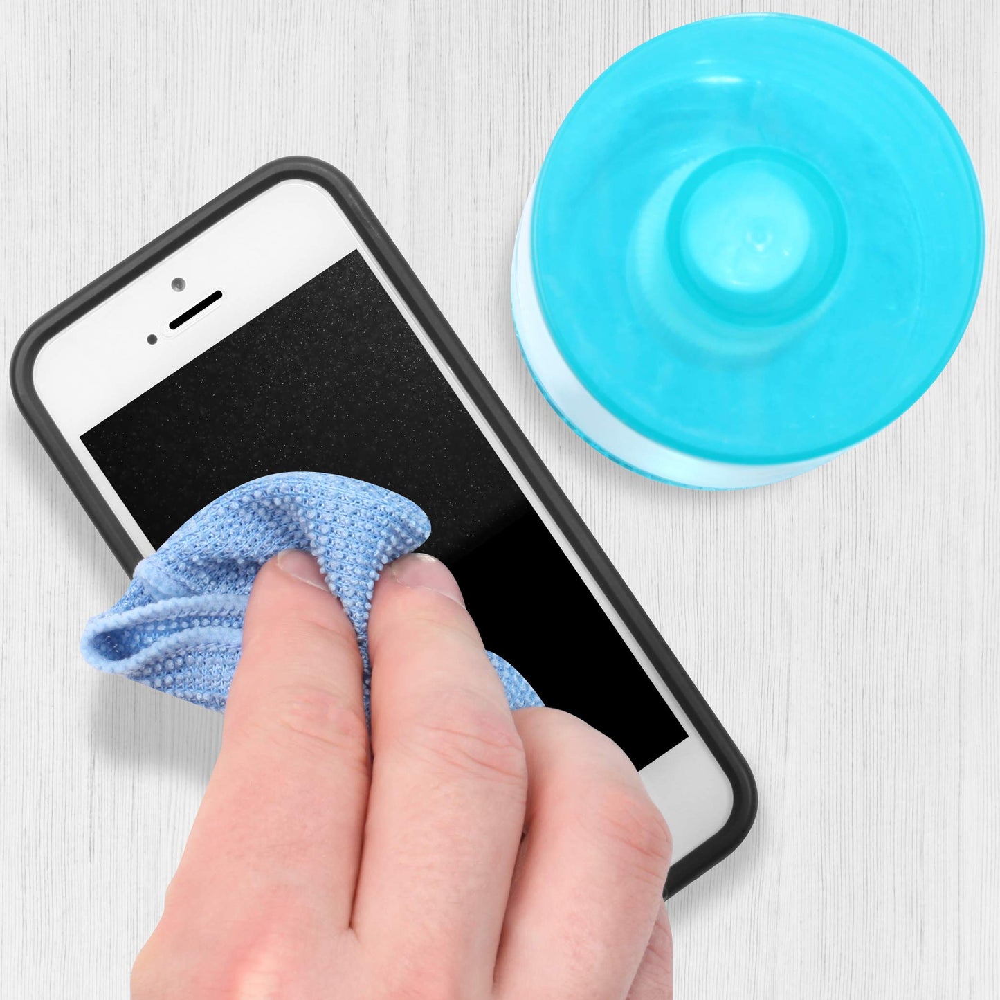 Duronic Screen Cleaner Kit SCK101 | 200ml | Cleaning Spray for LCD/TFT/LED/Plasma/OLED Televisions and Computer Monitors | With Microfibre Cloth | Ideal for Laptops, Smartphones, Televisions, Tablets