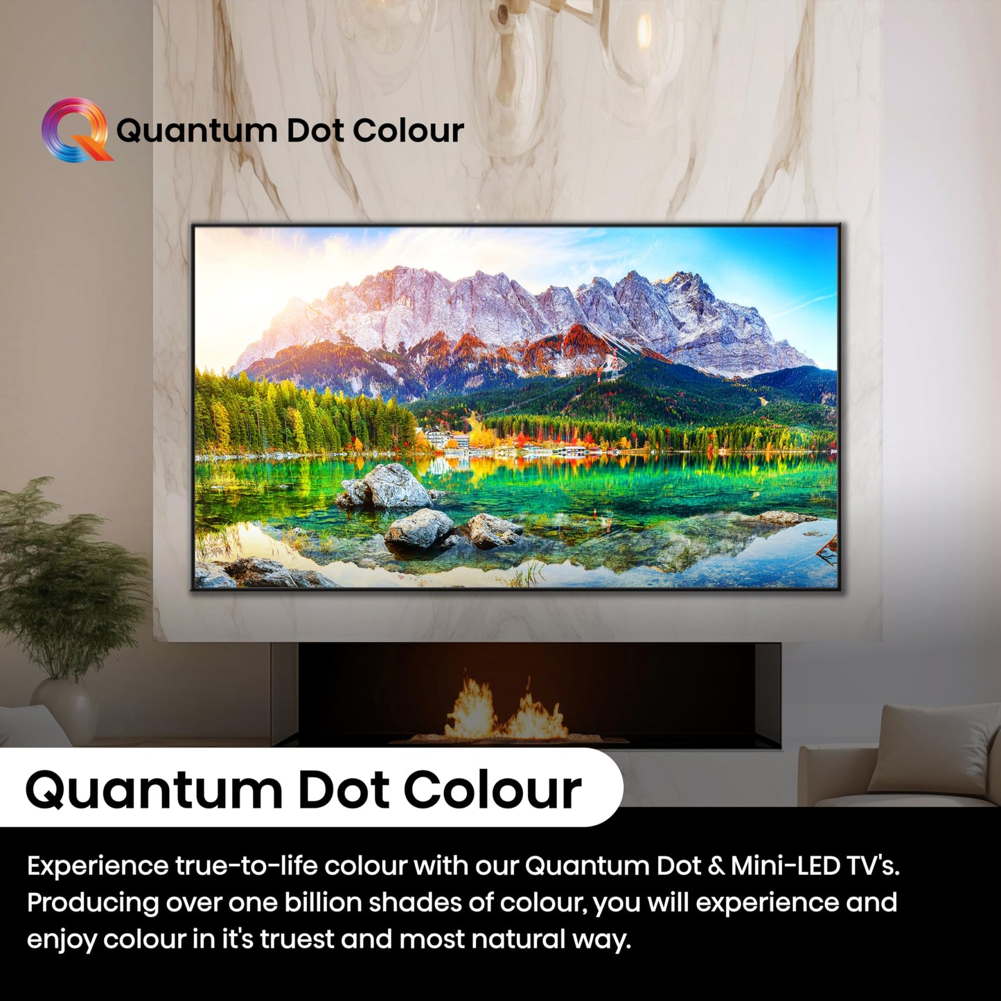 Hisense 85 Inch 144Hz Mini-LED Smart TV 85U7NQTUK - Quantum Dot Colour, Dolby Vision IQ & Atmos, iMax Enhanced, Built-in Subwoofer and Vidaa OS with Freely, Youtube, Netflix and Disney+ (2024 Model)