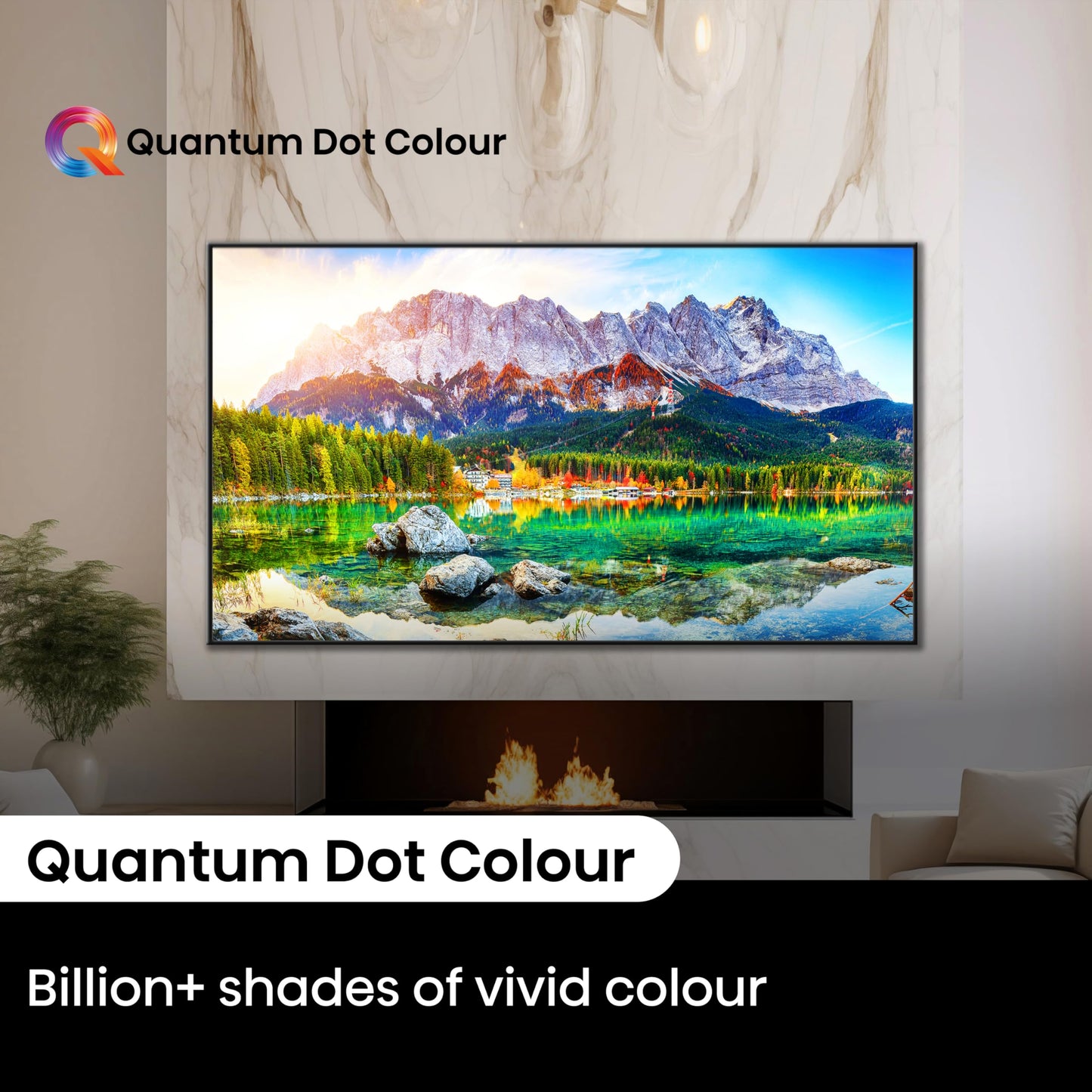 Hisense 75 Inch 4K Mini-LED TV 75U6NQTUK - Quantum Dot Colour, Dolby Vision Atmos, Hi-View Engine, FilmMaker Mode, Vidaa OS with Voice Control, Freely, Youtube, Netflix and Disney+ (2024 Model)