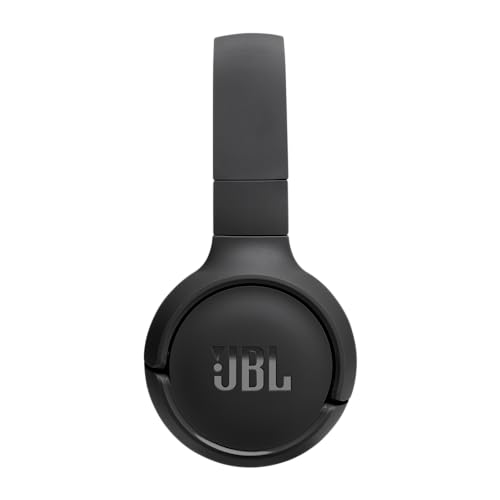 JBL Tune 520 BT Wireless On-Ear Headphones with JBL Pure Bass Sound, Bluetooth 5.3, Hands-Free Calls and 57-Hour Battery Life, Black