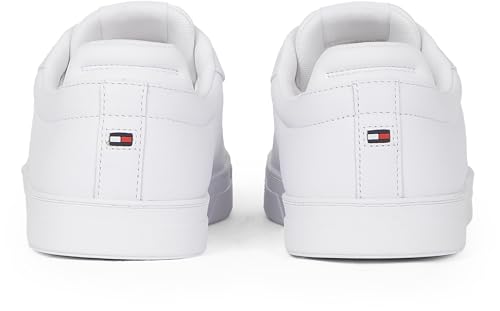 Tommy Hilfiger Men’s Icon Flag Essential Leather Court Trainers