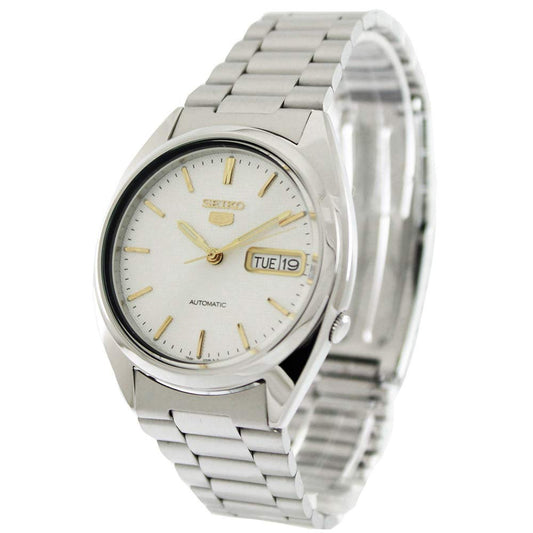 Seiko Men's Analogue Automatic Watch with Stainless Steel Bracelet – SNXG47