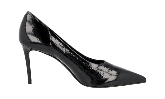 Prada Women's 1I228L Black Leather Court Shoes/Pumps UK 4 / EU 37