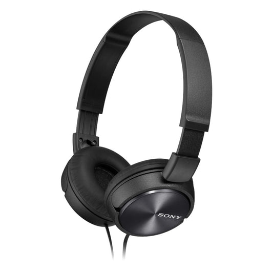 Sony MDR-ZX310 On-Ear Overhead Wired Headphones, Swivel Fold, 3.5mm Headphone Jack - Metallic Black