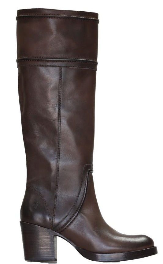 Frye Women's Jean Tall Pull On Boot, Chocolate, 6.5 UK