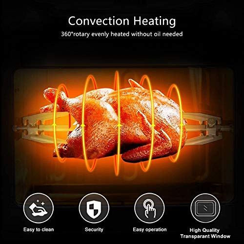 Air Fryer Oven Toaster Rotisserie and Dehydrator with LED Digital Touchscreen, Countertop Oven Commemoration Day