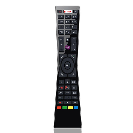 Replacement JVC Remote Control RM-C3231 for JVC Smart 4K LED TV LT-32C670 LT-32C661 LT-32C660 LT-55C860 LT-24C660 LT-32C661 LT-49C770 with Netflix Youtube Button - No Setup Required