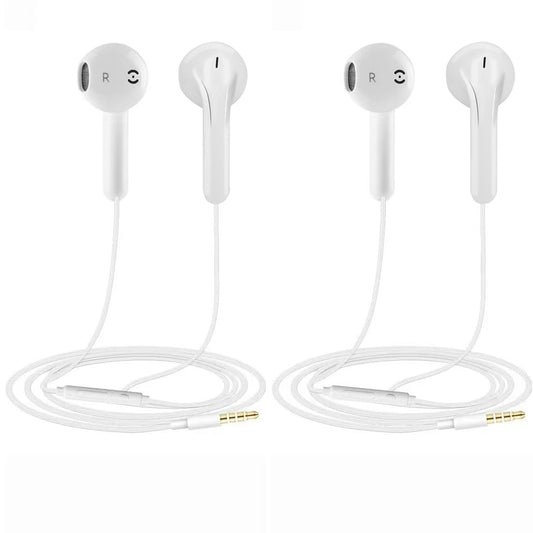 2 Pack Earphones,In Ear Headphones,In Ear Wired Earbuds Noise lsolating Headset With Microphone,Compatible With Phone,Pad,Samsung,MP3,Players,Smartphones,Laptops