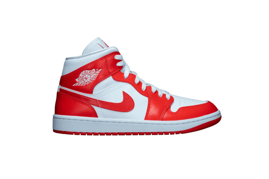 Nike Air Jordan 1 Mid Paris Women's Casual Sports Shoes, Syracuse White, 7 UK