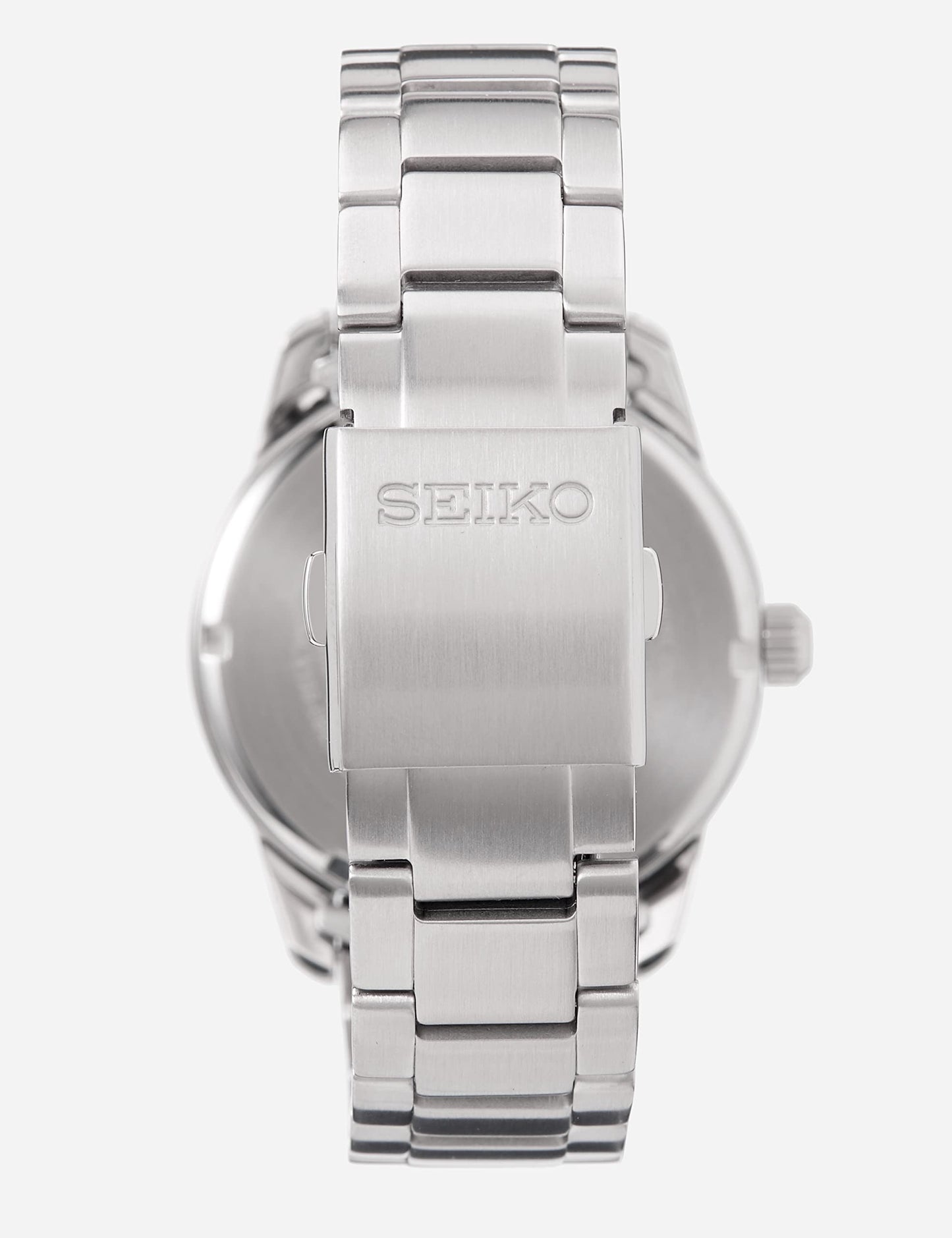 Seiko Mens Analogue Quartz Watch with Stainless Steel Strap SNE527P1