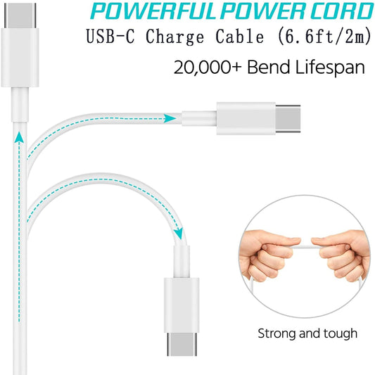 Mac Book Pro Mac Charger - 67W USB C Fast Mac Charger Power Adapter Compatible with MacBook Pro 16, 15, 14, 13 Inch, MacBook Air 13 Inch, for Laptop/Tablet/Smartphone with USB C Port