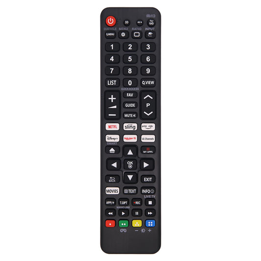 Riry New Universal Remote Control For LG TV’s with Six Quick-Access Buttons for LCD, LED, UHD, QLED TVs, Remote Control For All LG Tv, No Setup Required