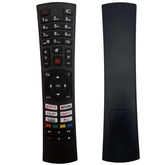 for bush rc4591p tv remote contro replacement for bush tv remote control LED QLED Smart TV DLED40FHDS QLED50UHDS QLED55UHDS DLED32FHDSC ELED24HDSA DLED43UHDHDRSC DLED50UHDHDRSB DLED65UHDHDRSB