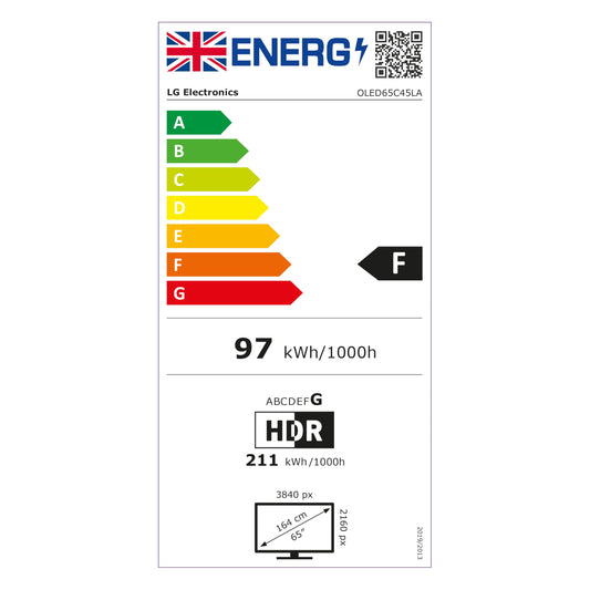 LG OLED65C45LA 65-Inch OLEDevo 4K UHD Smart TV, (α9 AI Processor Gen7, Dolby Atmos, Freeview Play and Amazon Alexa, 120Hz), Umber Brown [Model 2024]