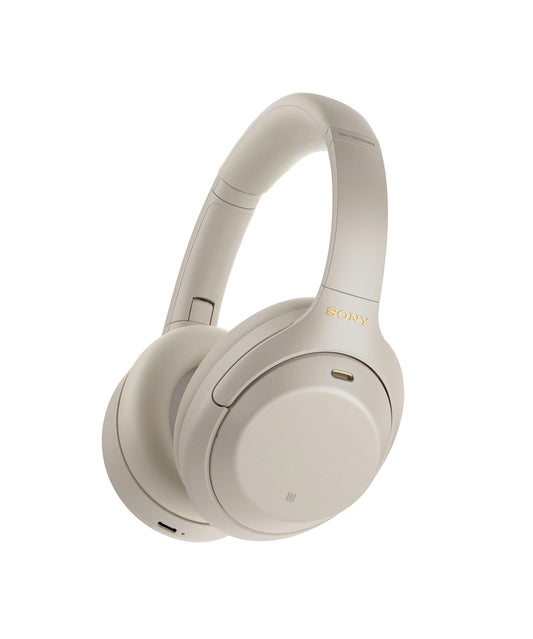 Sony WH-1000XM4 Noise Cancelling Wireless Headphones - 30 hours battery life - Over Ear style - Optimised for Alexa and the Google Assistant - with built-in mic for phone calls - Silver
