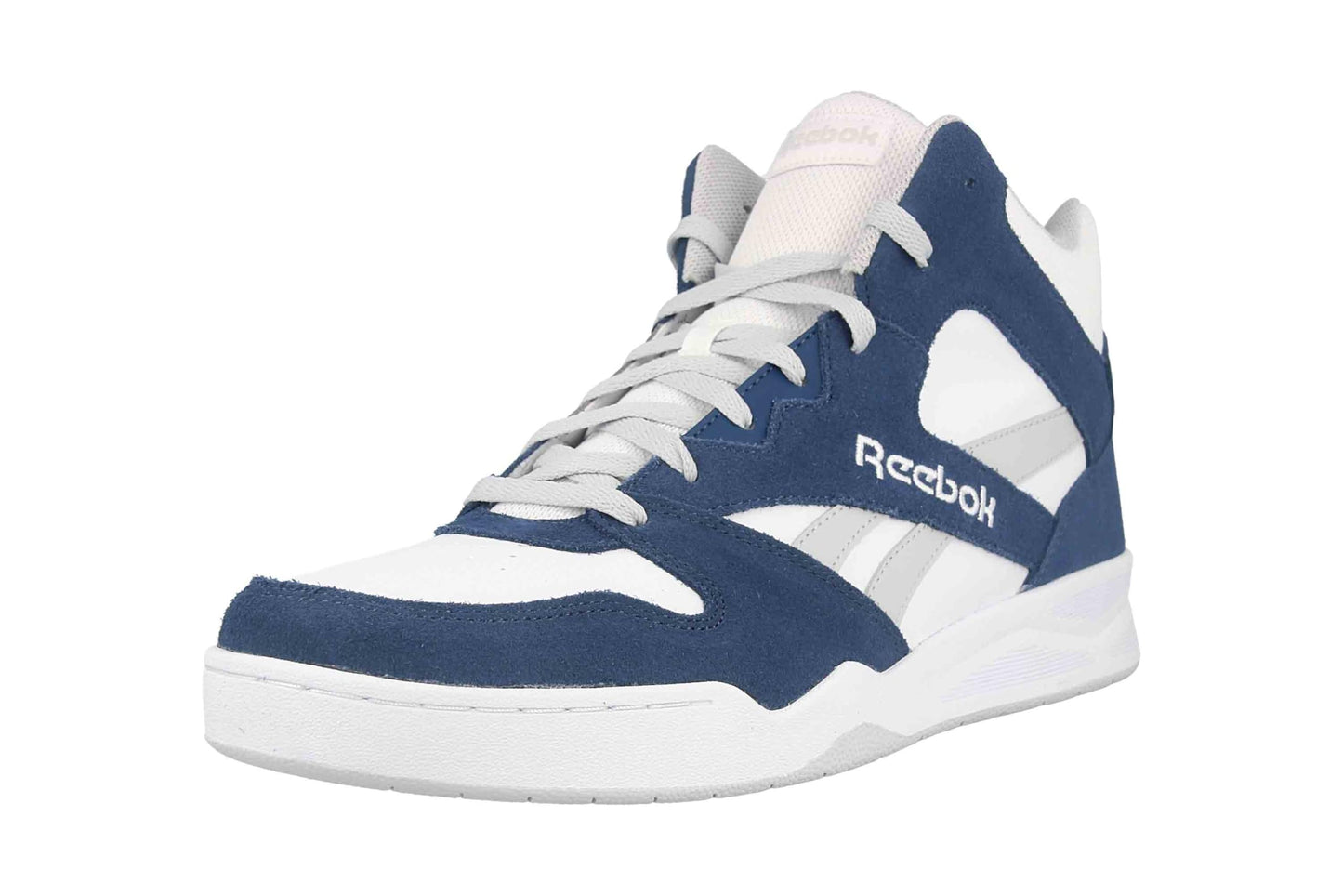 Reebok Men's Royal Bb4500 Hi2 Sneakers, Ftwwht Uniblu Pugry2, 7.5 UK
