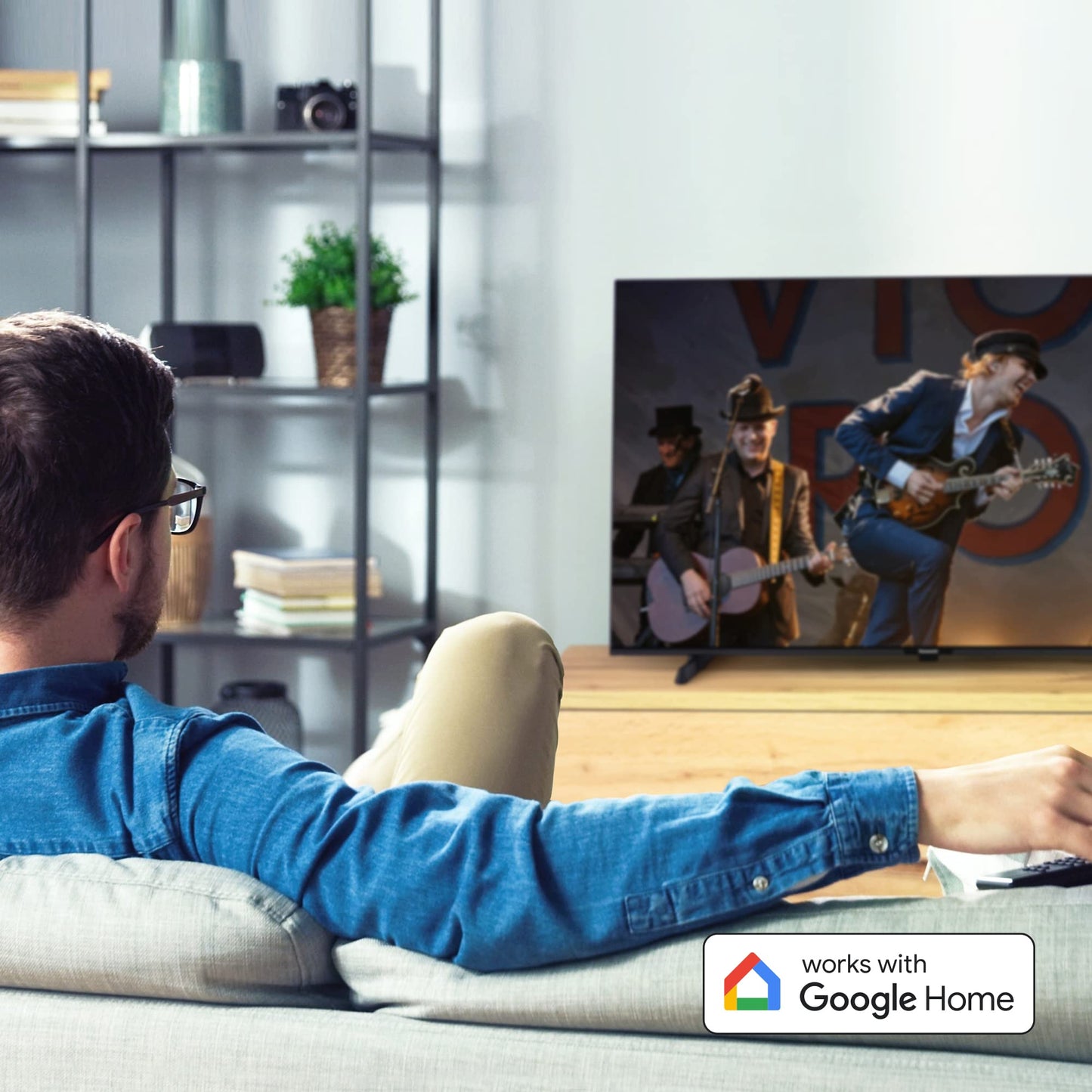 Panasonic TX-43MX610B, 43 Inch 4K Ultra HD LED Smart 2023 TV, High Dynamic Range (HDR), Linux TV, Dolby Atmos & Dolby Vision, Google Assistant, Amazon Alexa, 2 Feet Pedestal, Black