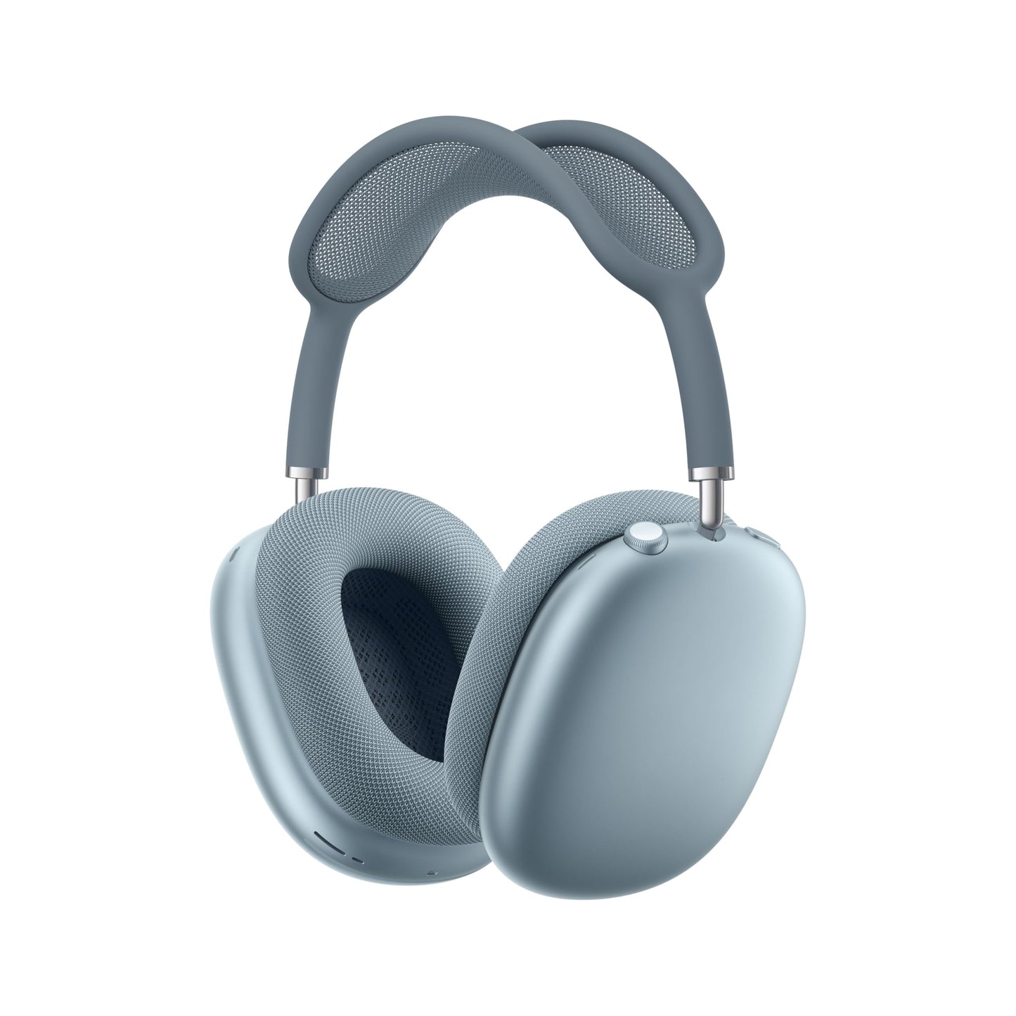 Apple AirPods Max Wireless Over-Ear Headphones, Pro-Level Active Noise Cancellation, Transparency Mode, Personalised Spatial Audio, USB-C Charging, Bluetooth Headphones for iPhone, Blue