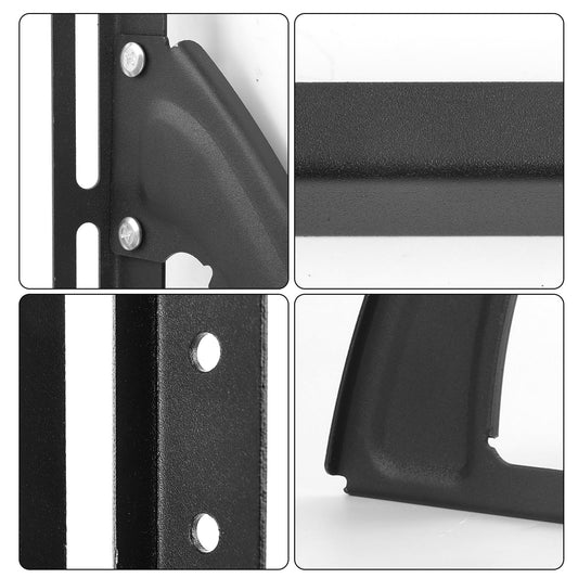 Holdfiturn Universal TV Stand Metal TV Legs for 32''-70'' LCD LED Flat Screen TV Height Adjustable with VESA 200x200mm to 400x400mm Max Holds 50kg