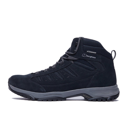 Berghaus Men's Expeditor Trek 2.0 Waterproof Walking Boots | Highly Breathable | Tough Grip, Navy/Black, 11 UK