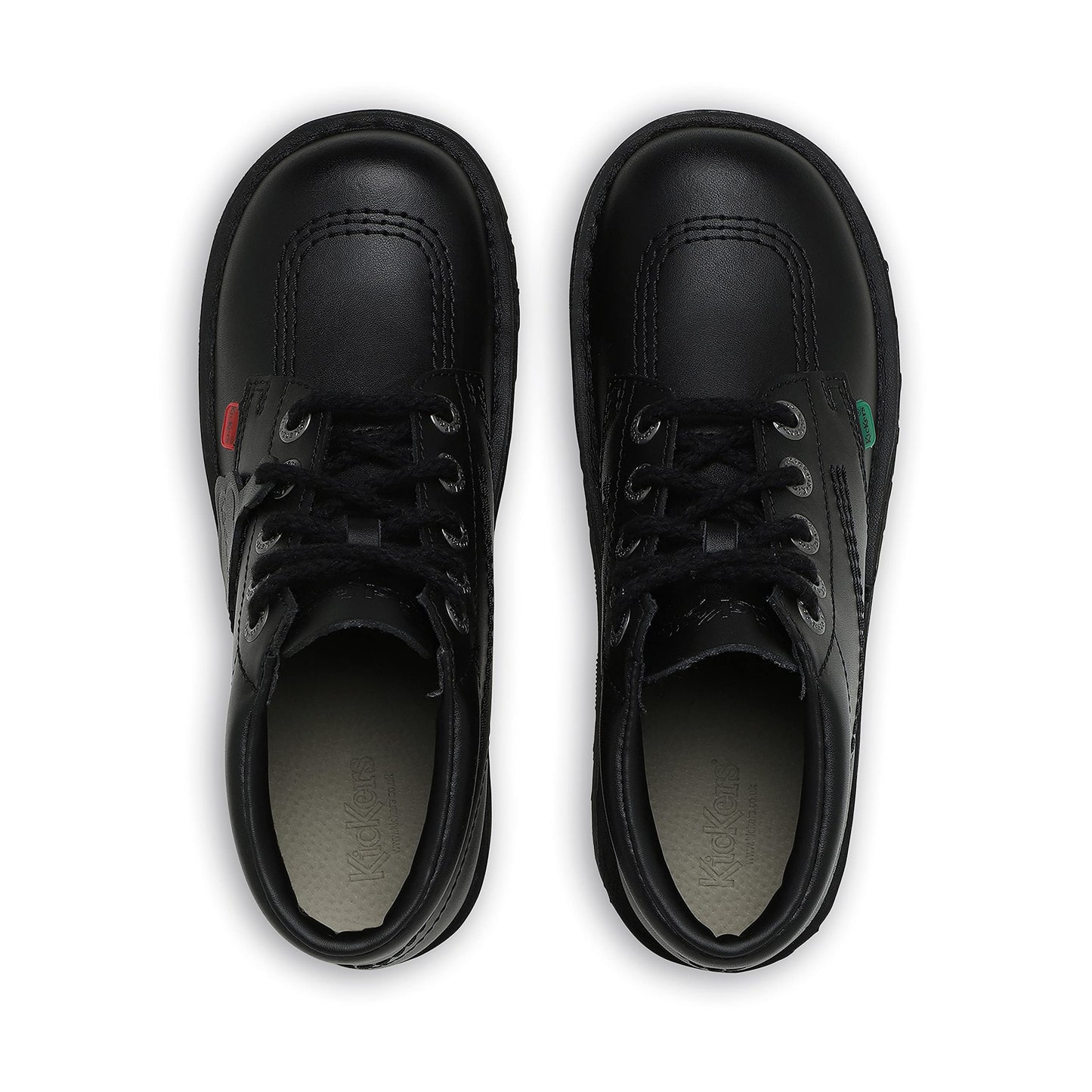 Kickers Youth Unisex Kick Hi Classic Ankle Boots | Extra Comfortable | Added Durability | Premium Quality, Black, 6 UK