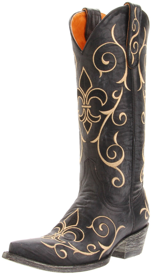 Old Gringo Women's Evelyn Western Boot, Black, 4 UK