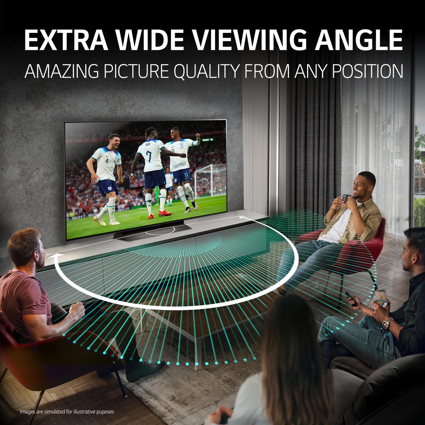 LG OLED65C45LA 65-Inch OLEDevo 4K UHD Smart TV, (α9 AI Processor Gen7, Dolby Atmos, Freeview Play and Amazon Alexa, 120Hz), Umber Brown [Model 2024]